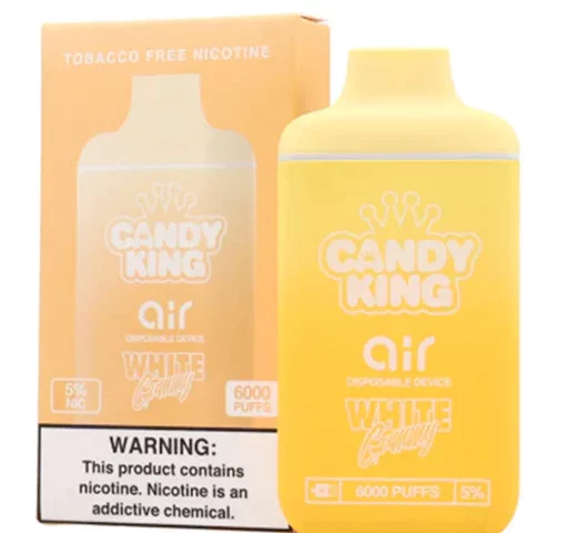 Candy King Air White Gummy - Disposable Vape Review