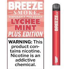Breeze Plus Lychee Mint: A Refreshing Twist on Disposable Vaping